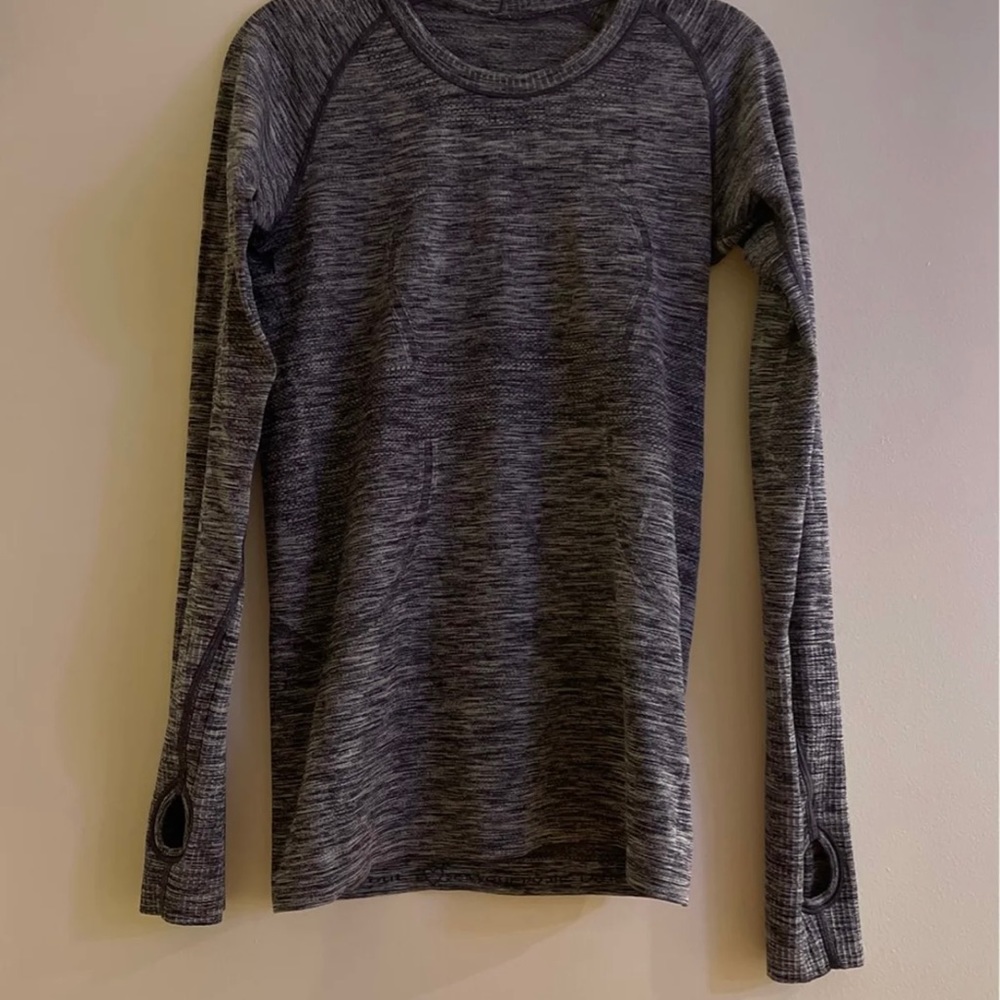 Lululemon Swiftly Tech Grey Long Sleeve